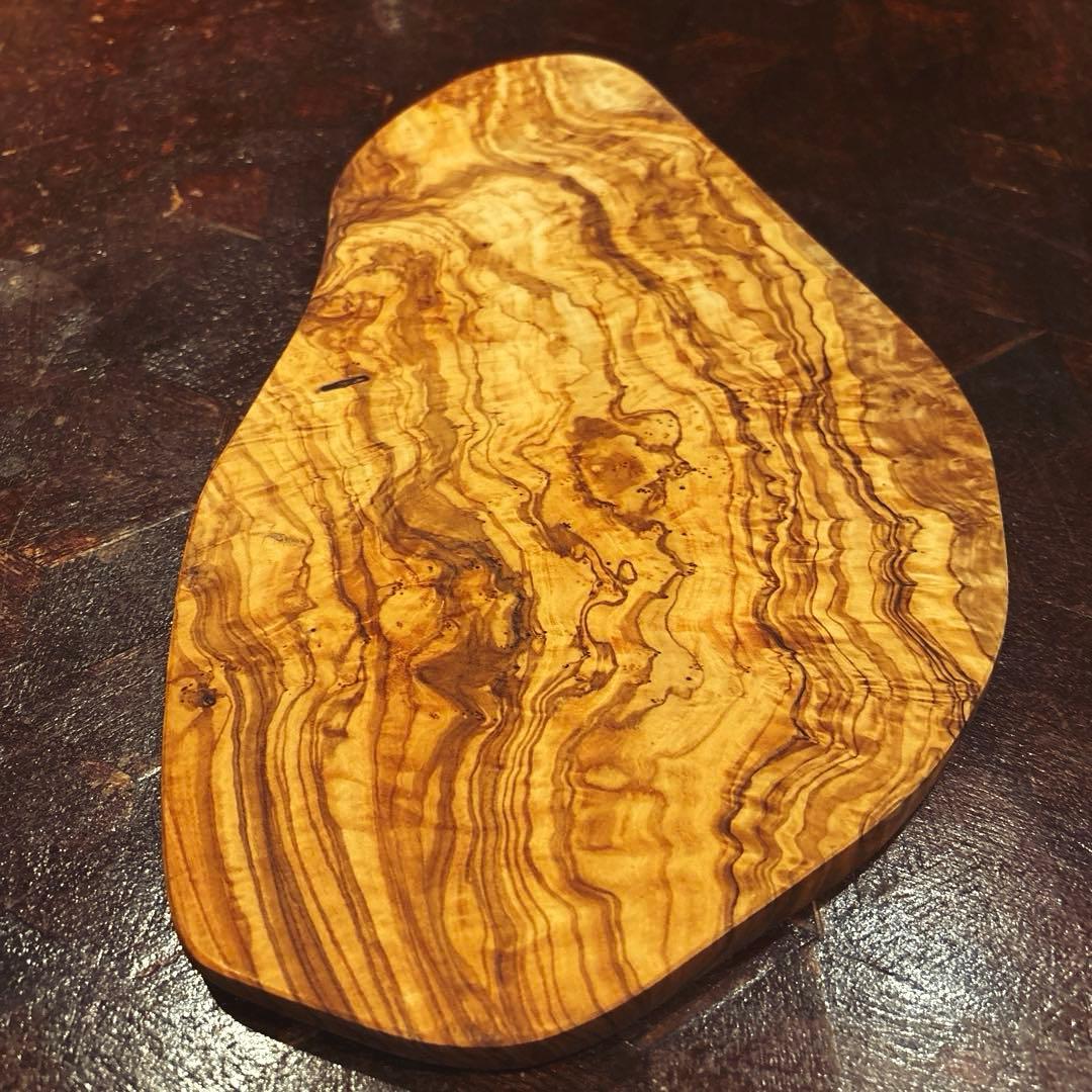 【AfricanSquare】オリーブナチュラルカッティングL NO5チュニジア