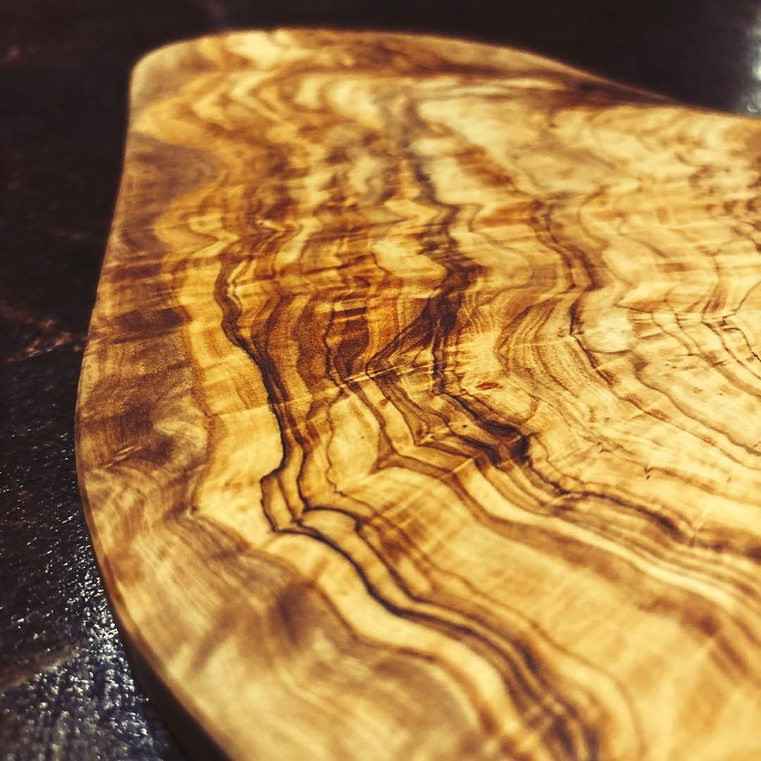 【AfricanSquare】オリーブナチュラルカッティングL NO5チュニジア