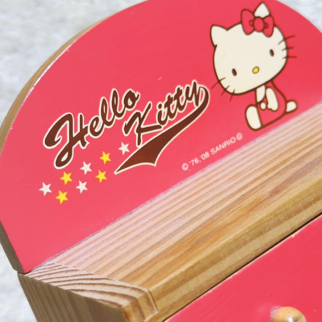 希少 レア ハローキティ ミニ棚 小物入れ レトロ 昭和 当時物 ミニチュア