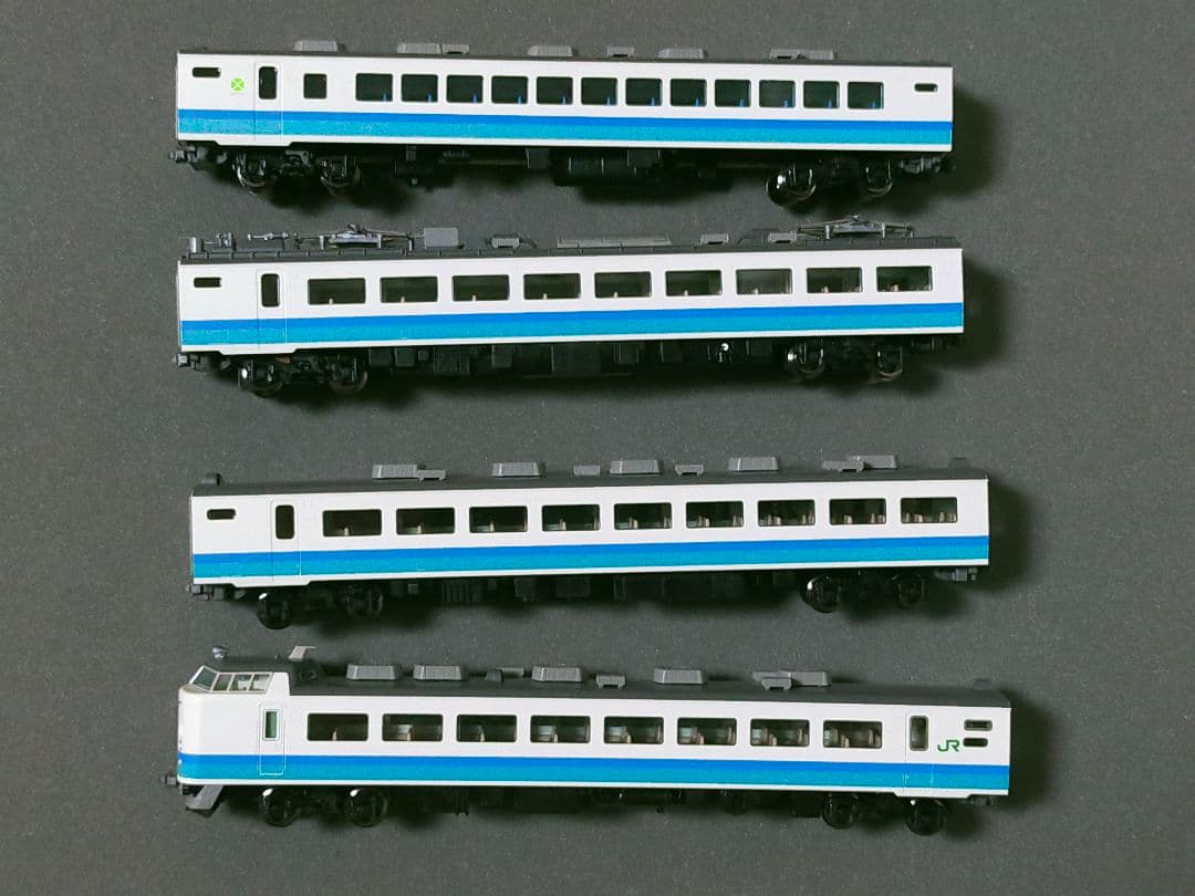 TOMIX 98216 98217 JR 485系 上沼垂色 白鳥 基本B 増結