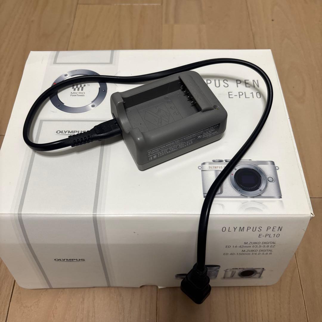Olympus E-PL10 ミラーレス一眼 シルバー