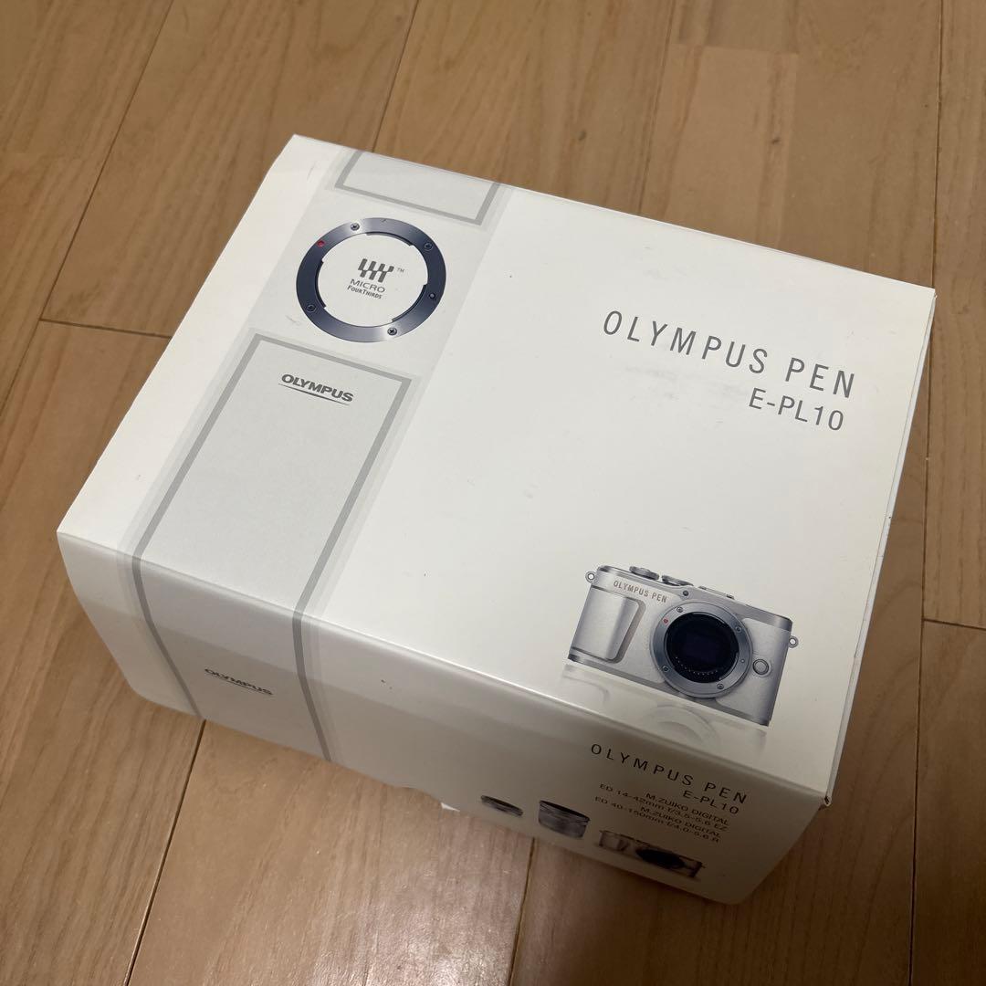 Olympus E-PL10 ミラーレス一眼 シルバー