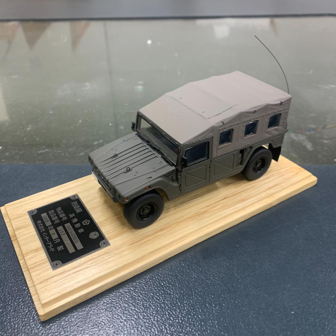 モノクローム JG02 1/43 陸上自衛隊 高機動車 2個セット ミニカー
