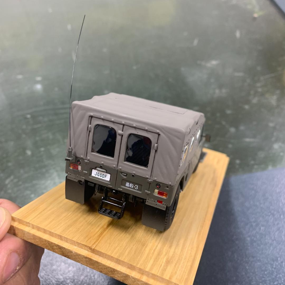 モノクローム JG02 1/43 陸上自衛隊 高機動車 2個セット ミニカー