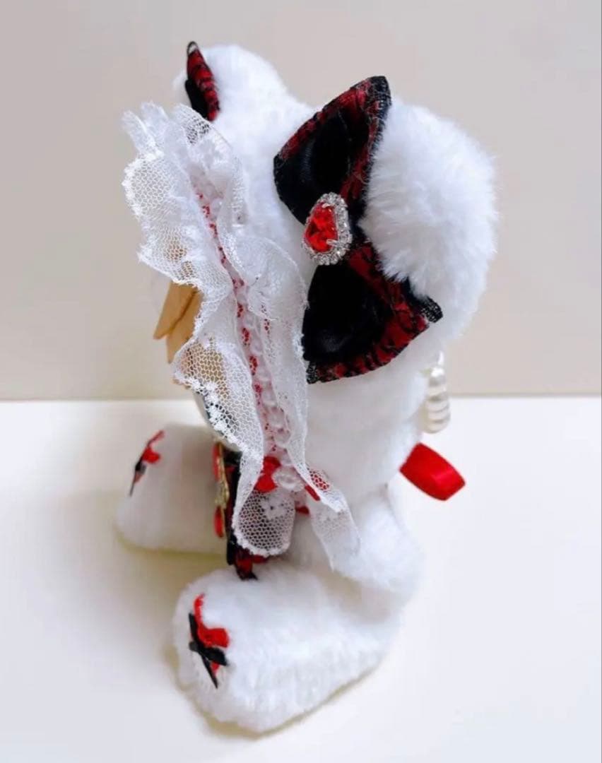 おすわり♥ぬい服♥着ぐるみ♥16cm♥ネコ♥バックチャーム♥W89