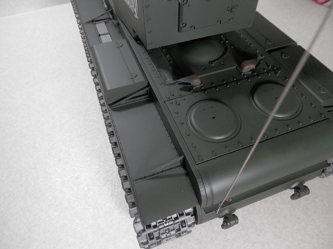 RC戦車 1/16スケール 　ＫＶ－2　組立済み