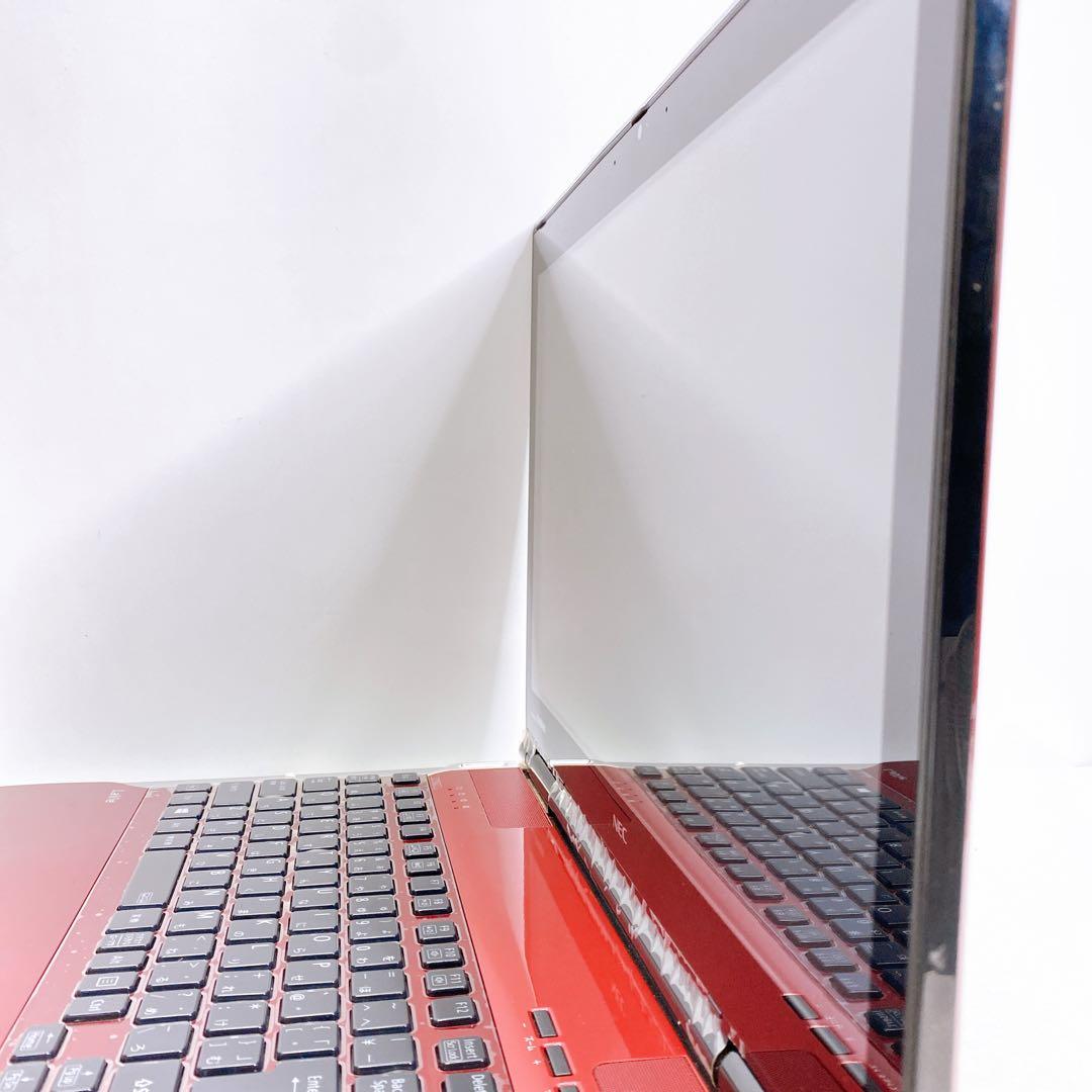 NEC Core i7 レッド ノートPC 15.6インチ A105