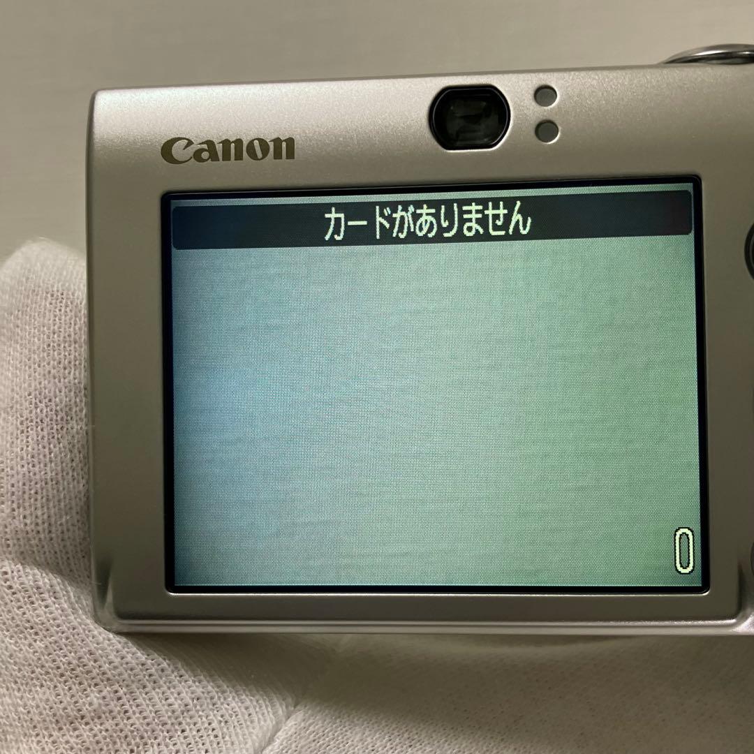 【美品・動作確認済み】Canon IXY DIGITAL 25 IS シルバー