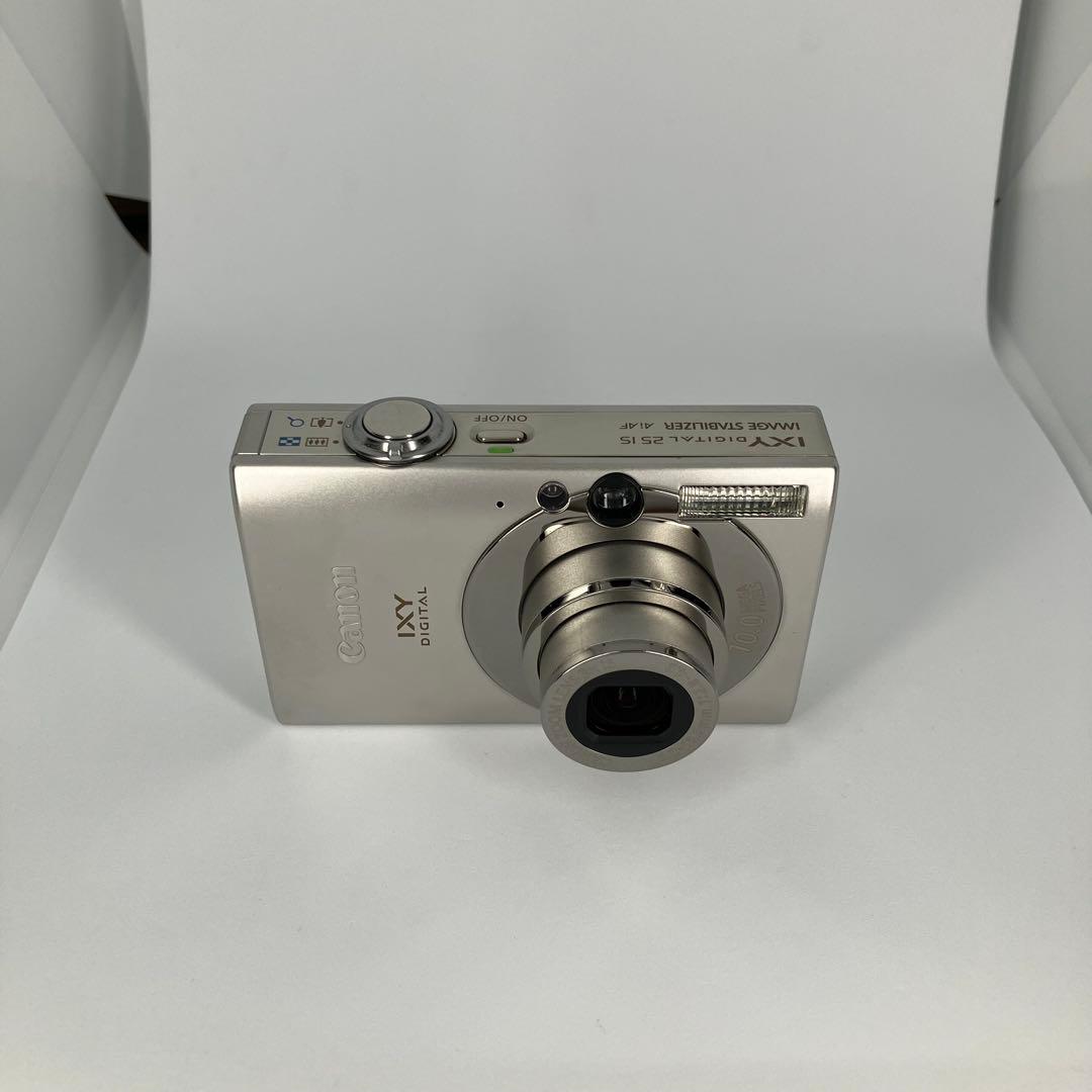 【美品・動作確認済み】Canon IXY DIGITAL 25 IS シルバー