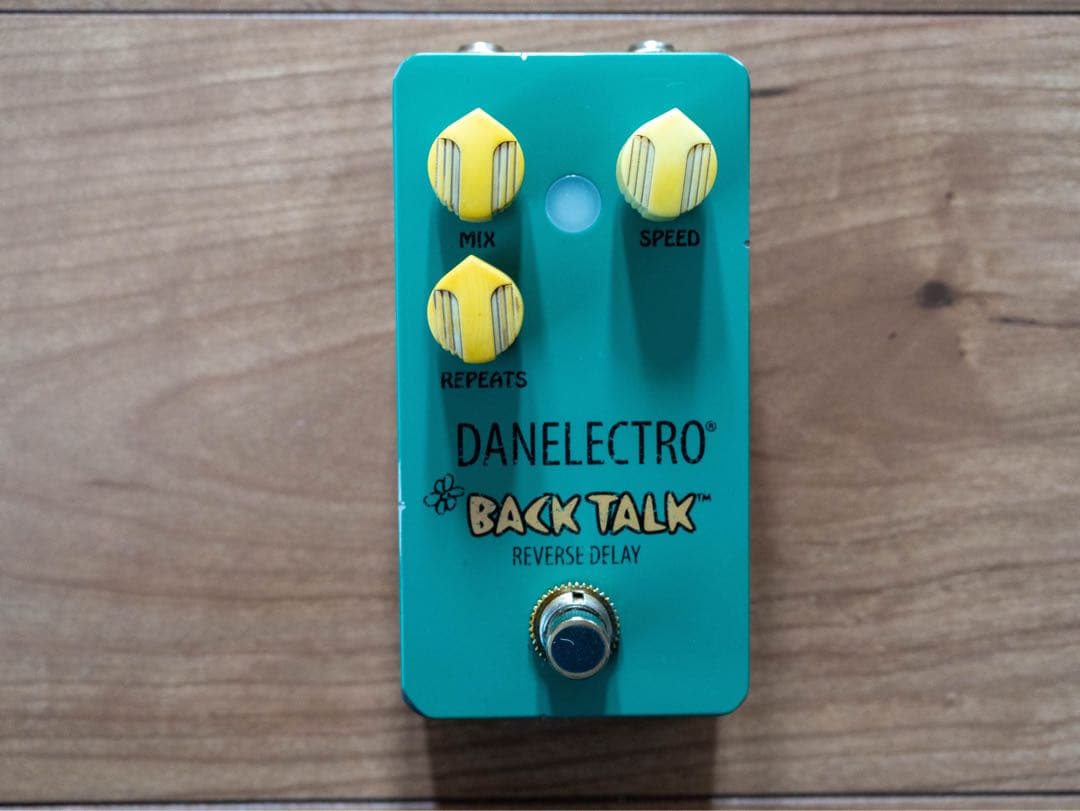 Dan Electro Back Talkリバースディレイ