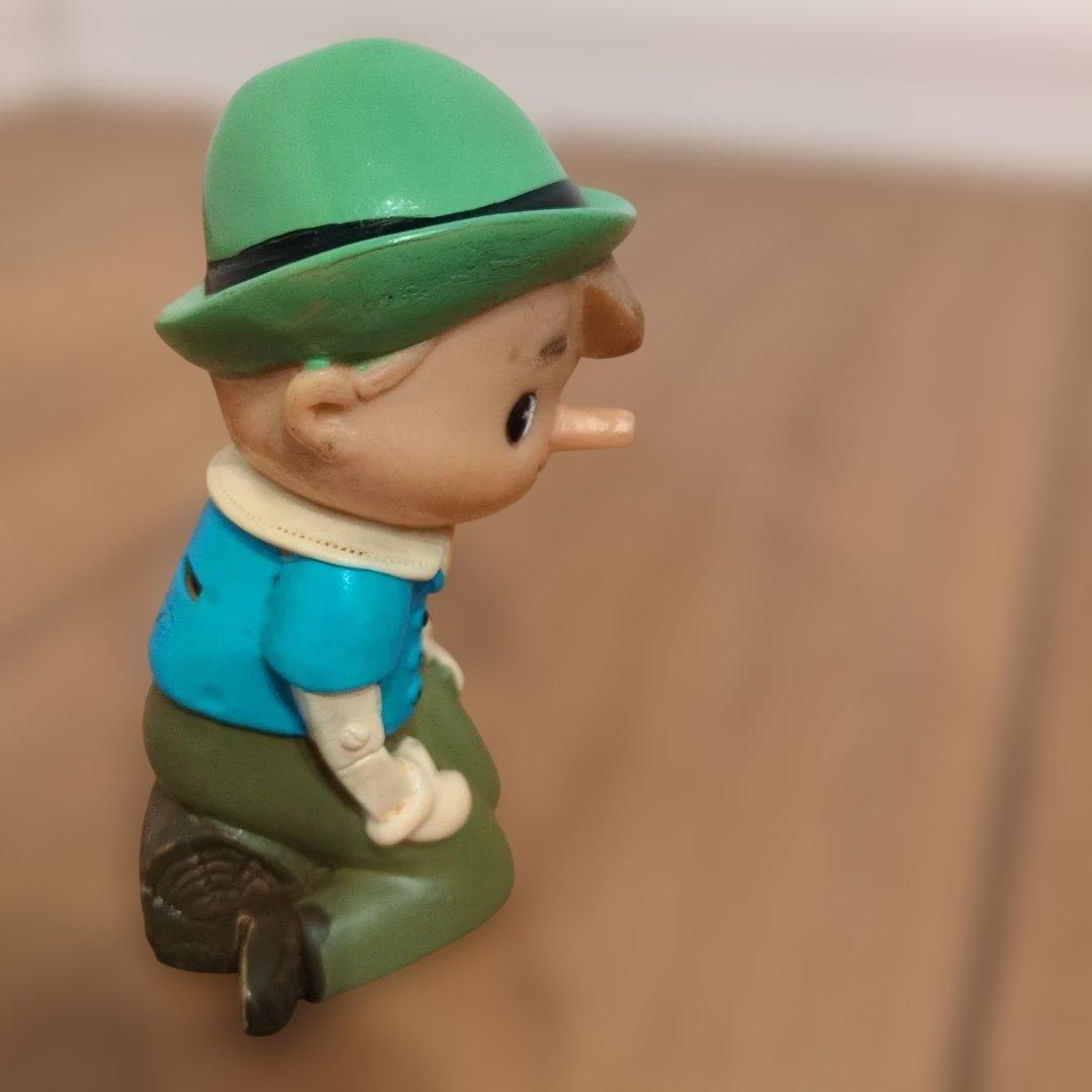 希少 昭和レトロ 福井銀行 ふくちゃん 北陸銀行 ピノキオ ソフビ