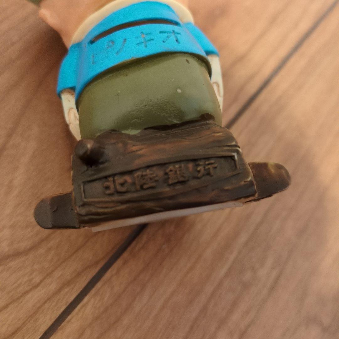 希少 昭和レトロ 福井銀行 ふくちゃん 北陸銀行 ピノキオ ソフビ