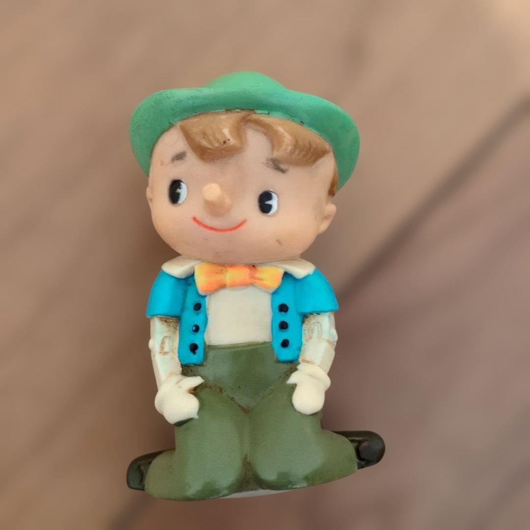 希少 昭和レトロ 福井銀行 ふくちゃん 北陸銀行 ピノキオ ソフビ