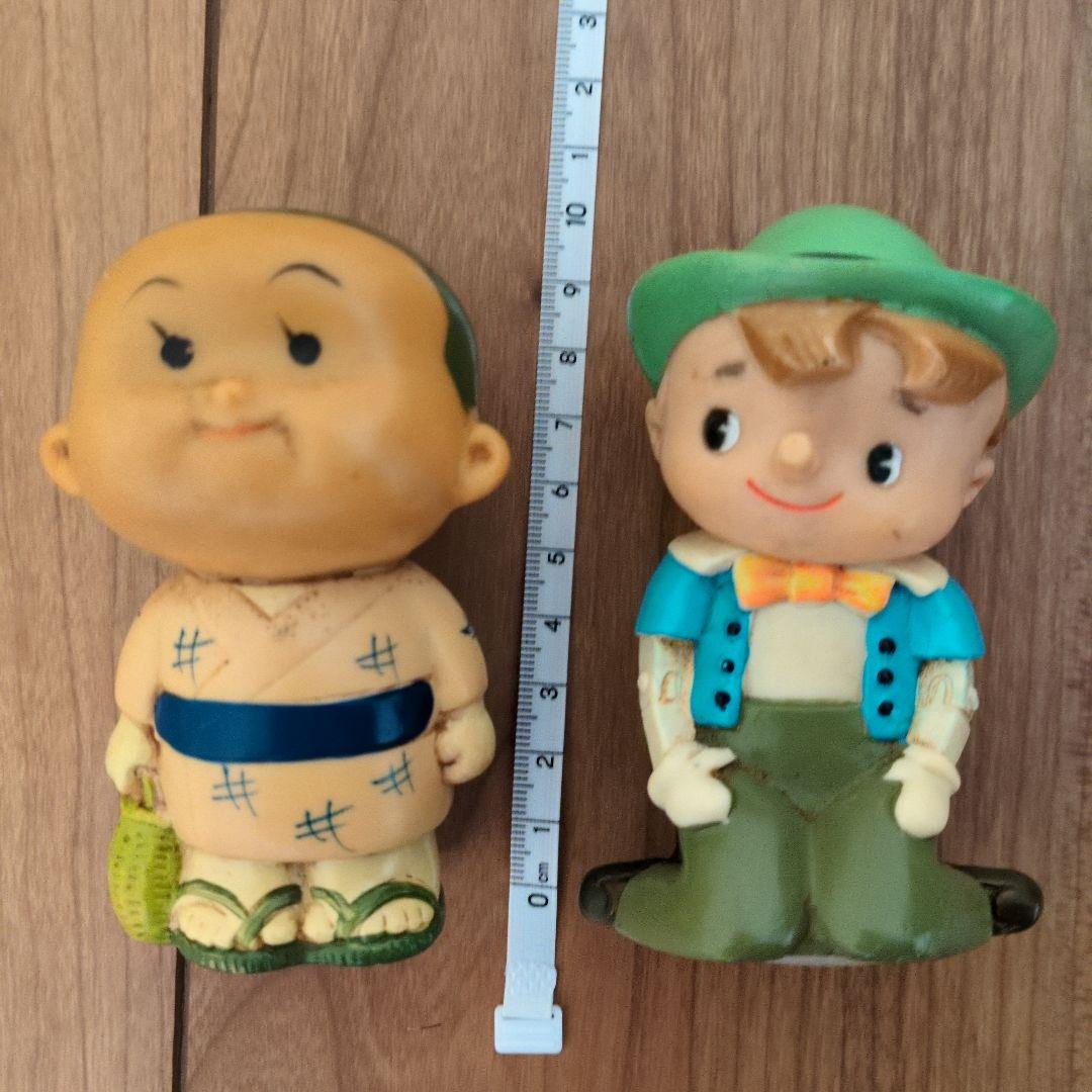 希少 昭和レトロ 福井銀行 ふくちゃん 北陸銀行 ピノキオ ソフビ