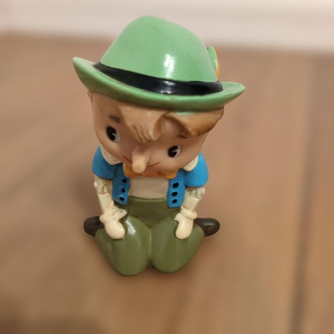 希少 昭和レトロ 福井銀行 ふくちゃん 北陸銀行 ピノキオ ソフビ