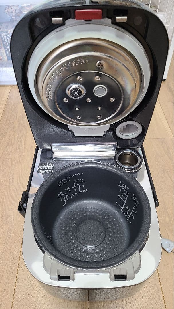 Panasonic SR-SPX107 炊飯器 レッド 1.0L