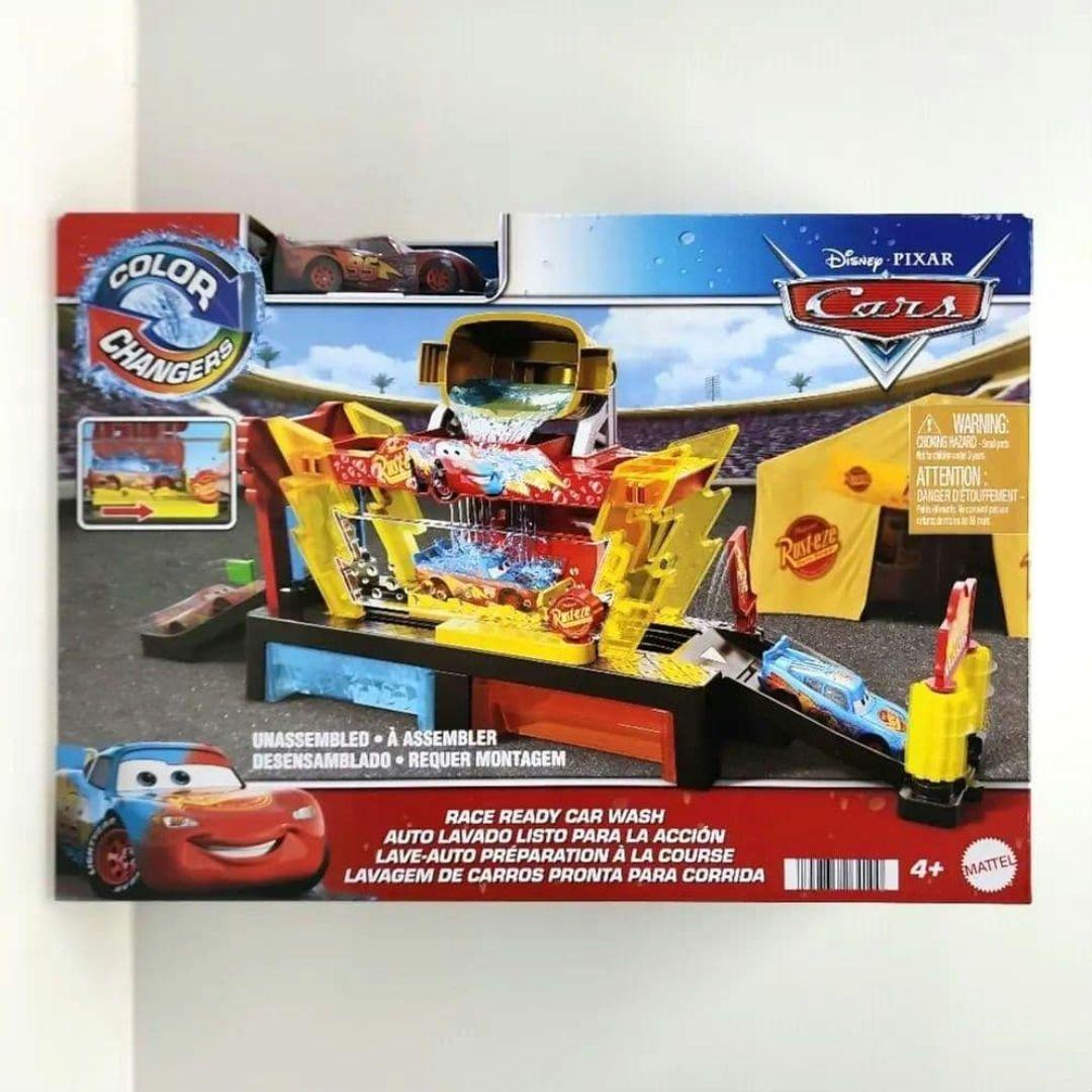 カーズ マテル CAR WASH カラーチェンジャー　マックイーンミニカー