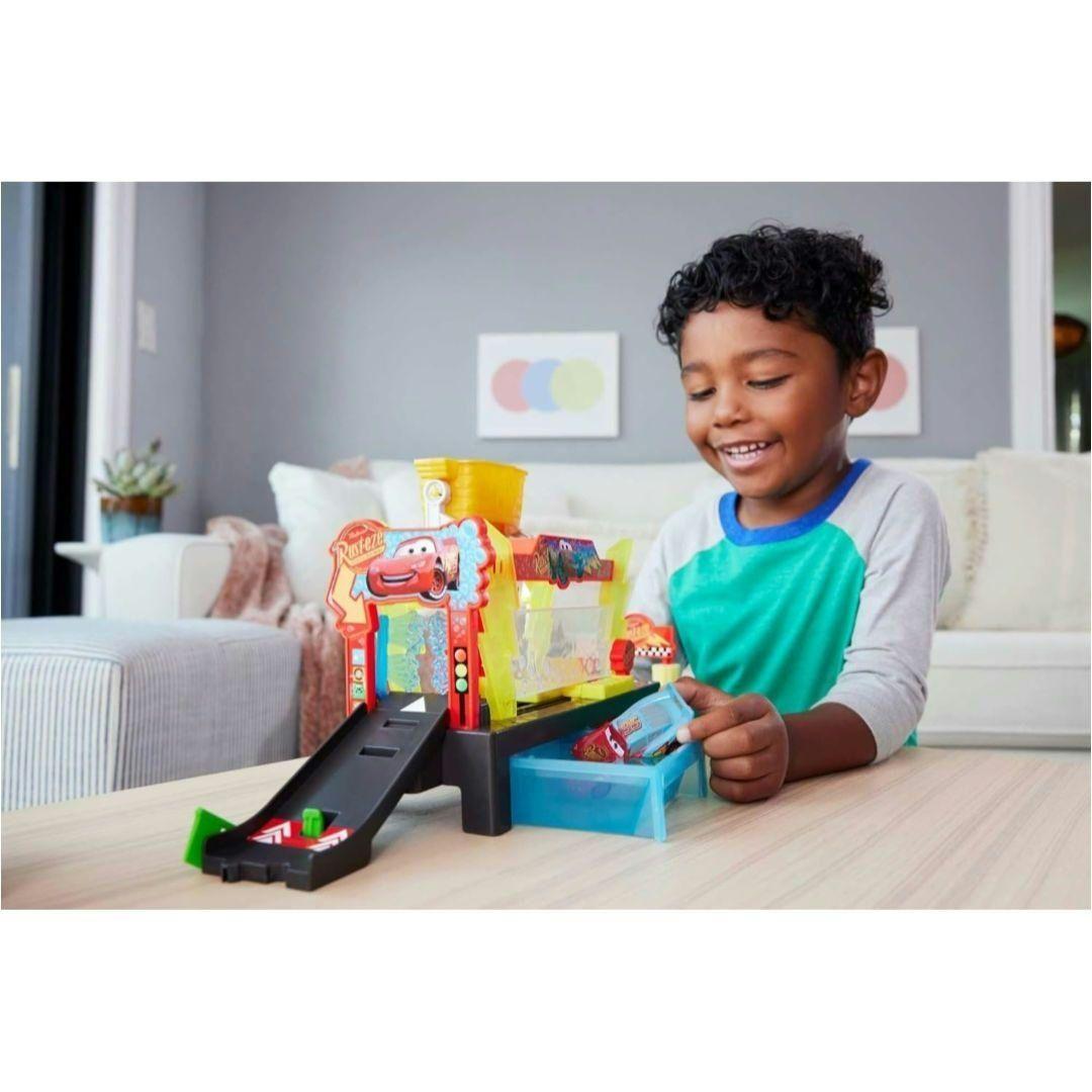 カーズ マテル CAR WASH カラーチェンジャー　マックイーンミニカー