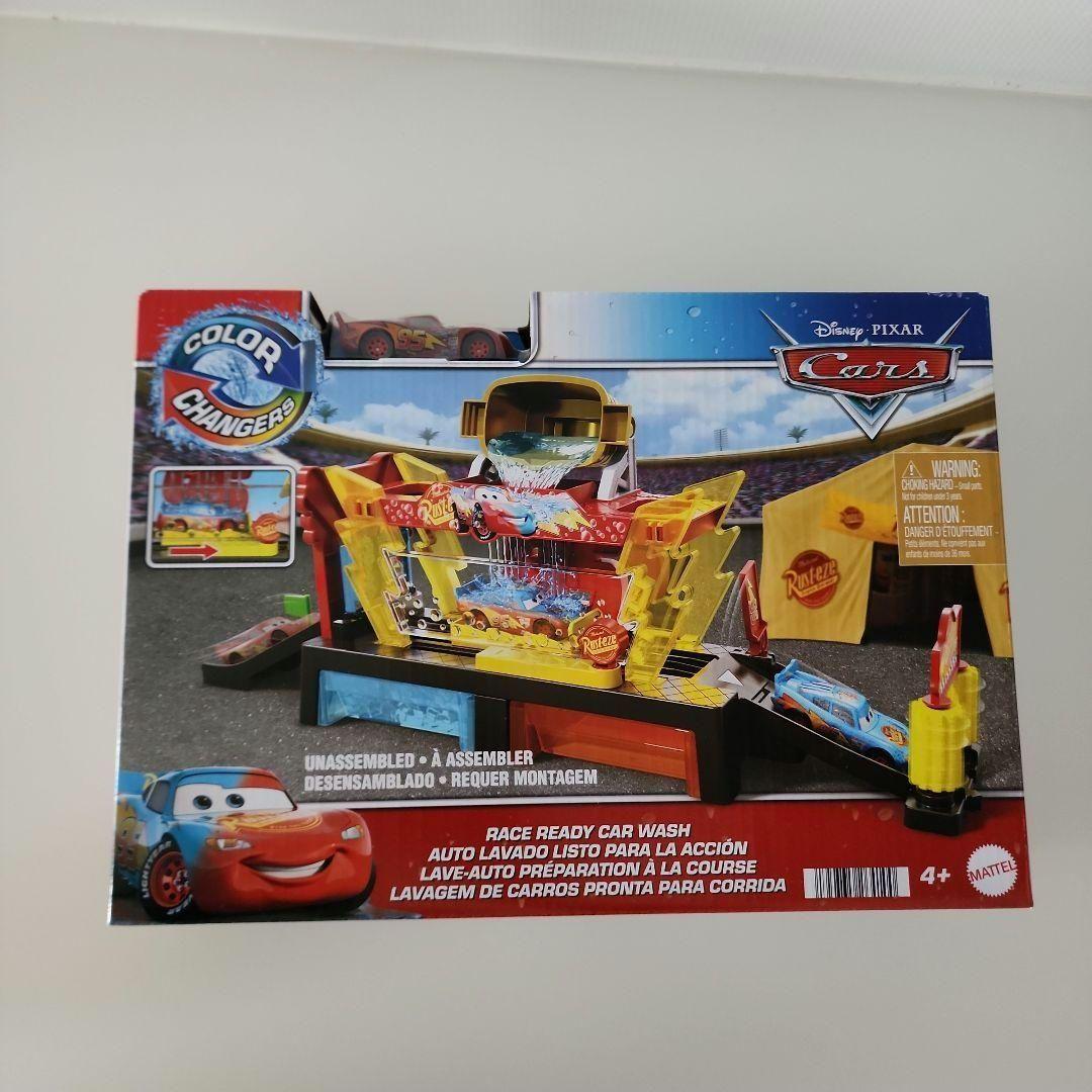 カーズ マテル CAR WASH カラーチェンジャー　マックイーンミニカー