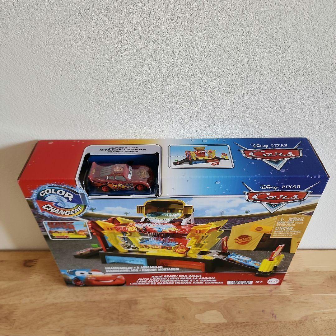 カーズ マテル CAR WASH カラーチェンジャー　マックイーンミニカー