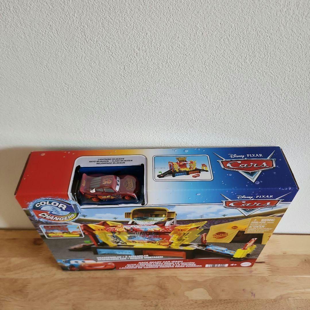 カーズ マテル CAR WASH カラーチェンジャー　マックイーンミニカー