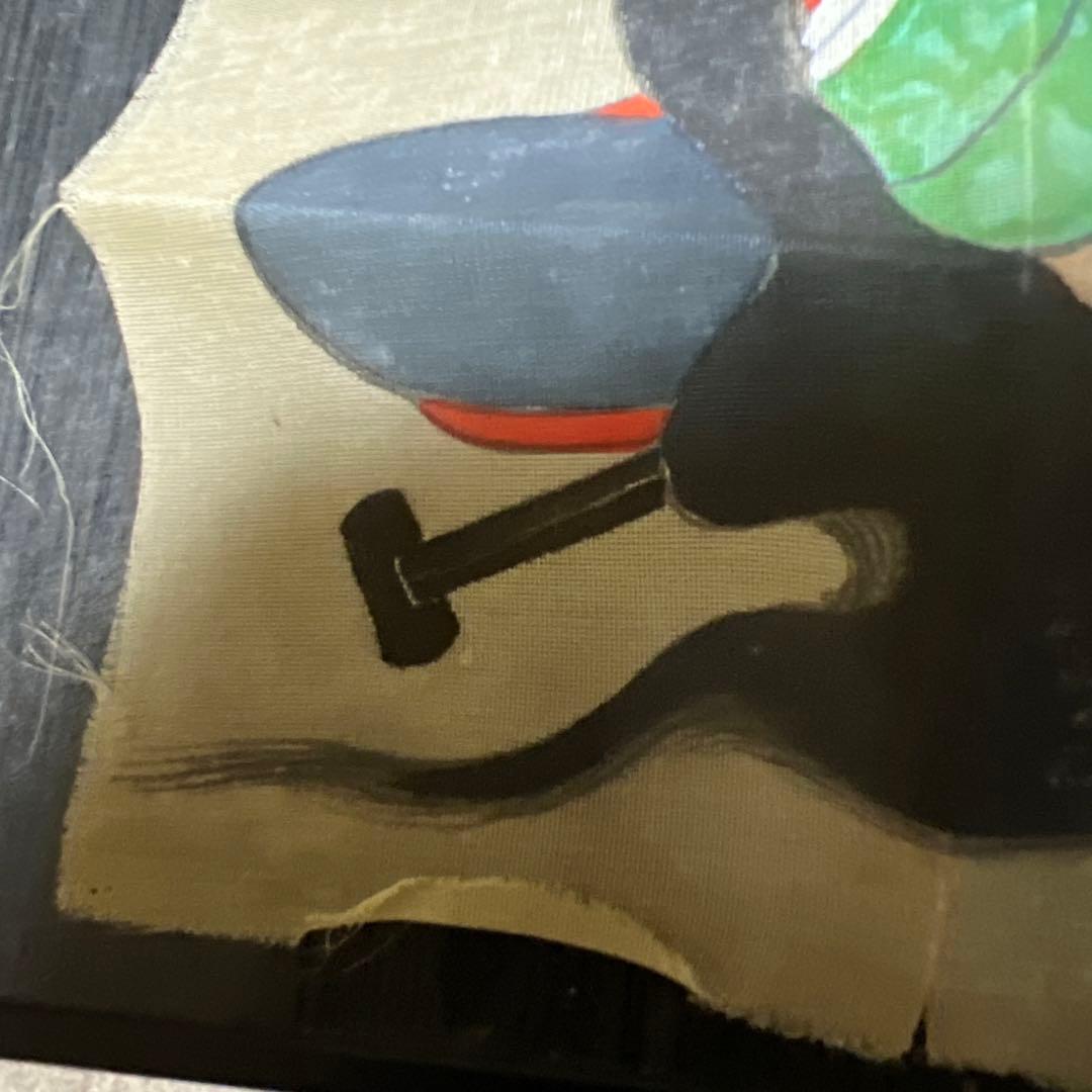 骨董 春画 浮世絵 絹本 版画 美品