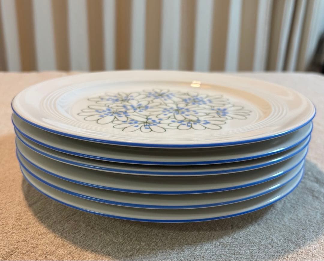 メリタ フリースランド 陶器 大皿 ディナー皿 6枚セット ドイツ製