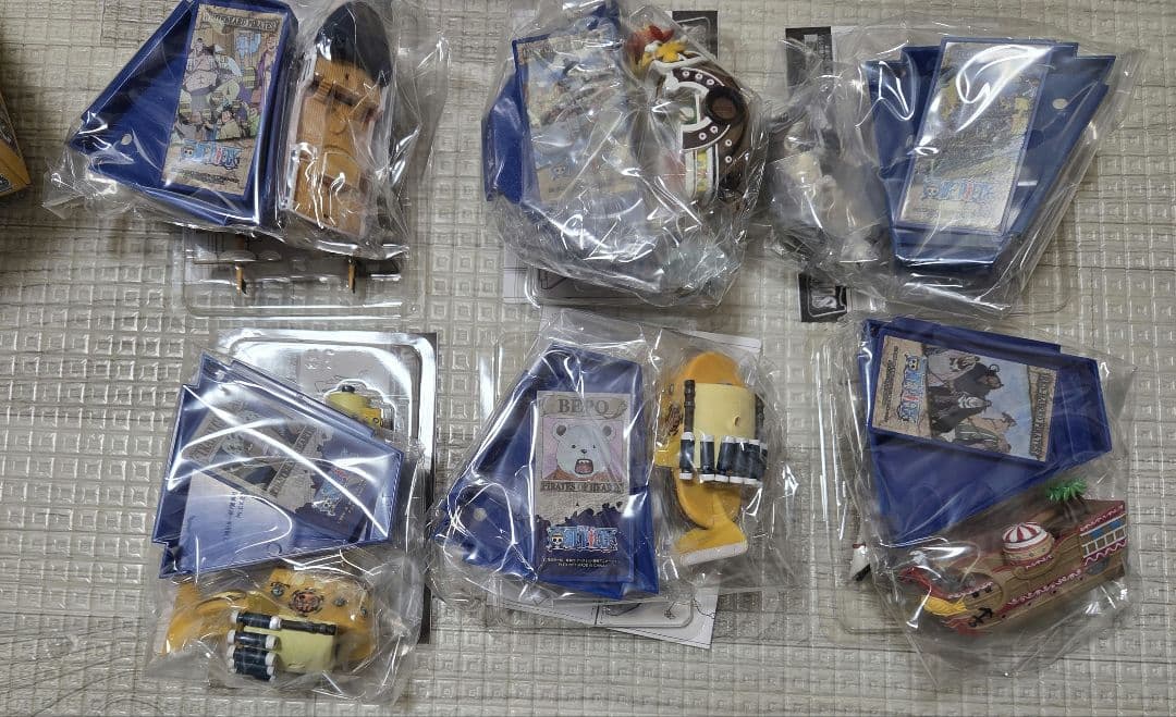ワンピース　スーパーシップコレクションベスト(5種+シークレット1種)まとめ売り