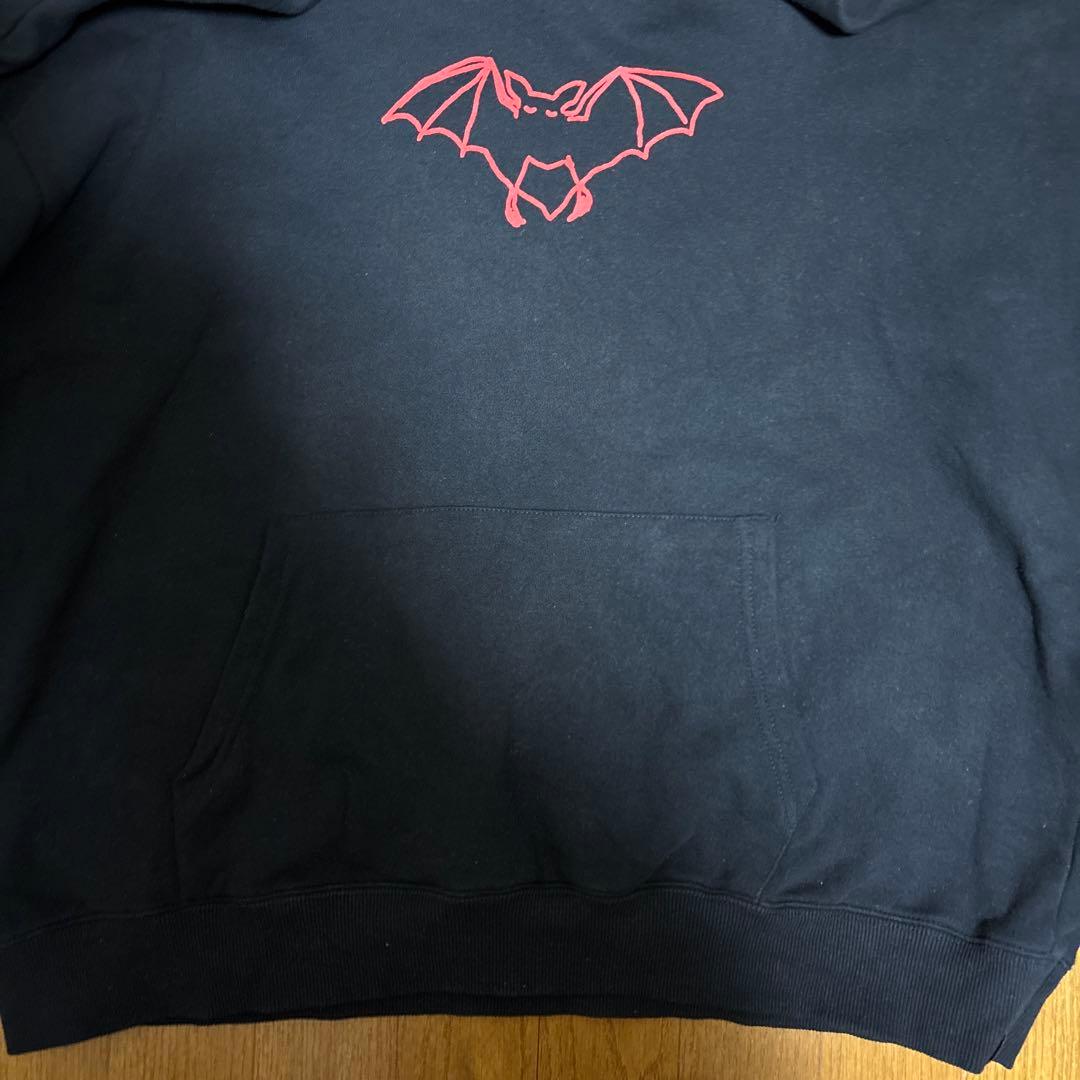 米津玄師 Flamingo コウモリ パーカー ブラック XL