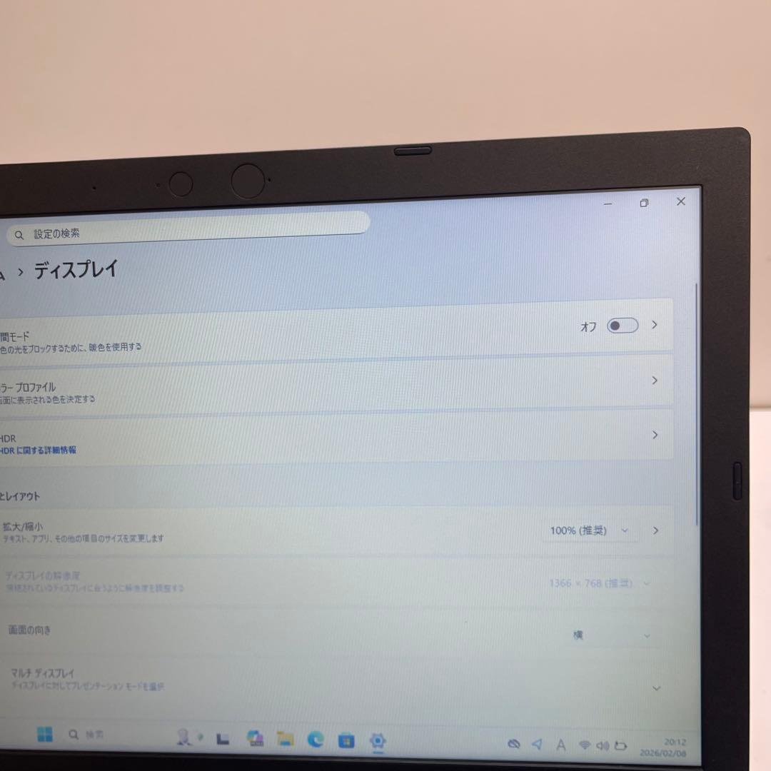 NEC VersaPro VA-B 11世代i3-1115G4 8GB 256G