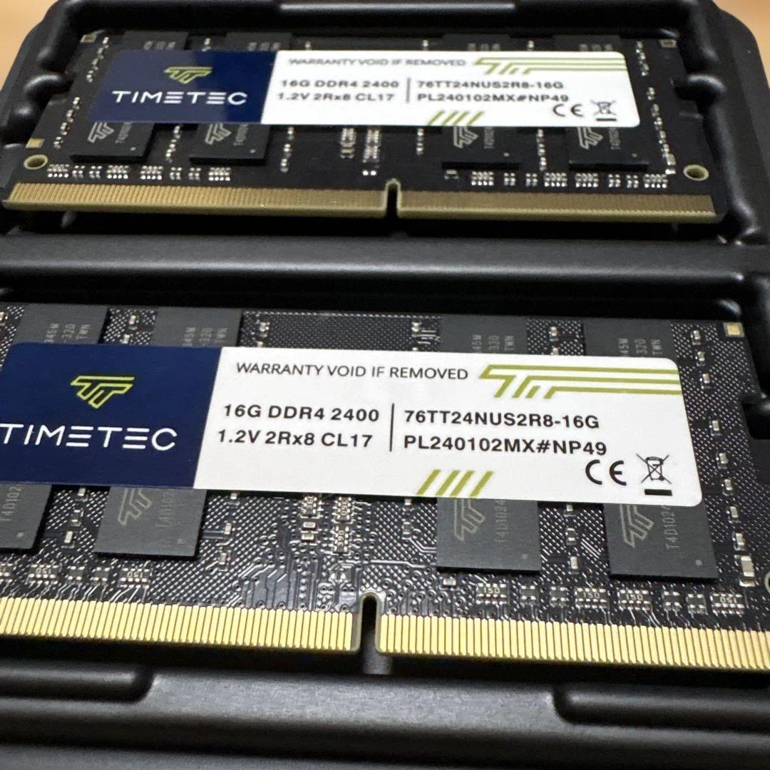 16GB×2 DDR4 2400