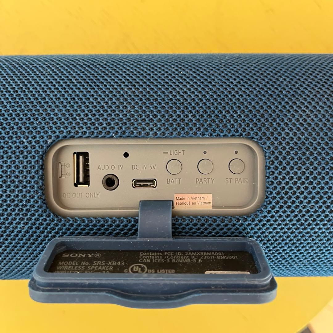 [2/22まで出品]SONY スピーカー SRS-XB43