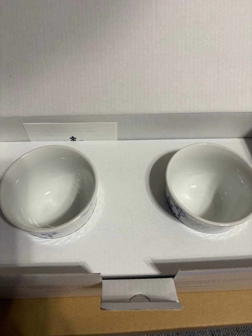 ロイヤルコペンハーゲン ブルーパルメッテ カップ ソーサーセット