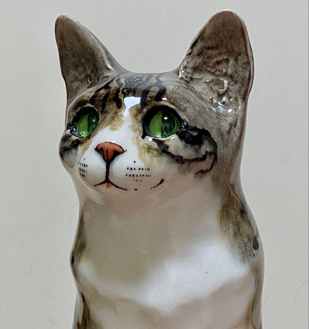 ウィンスタンレイキャット　ケンジントンキャット✨真緑の瞳✨激レア猫✨サイズ7❣️