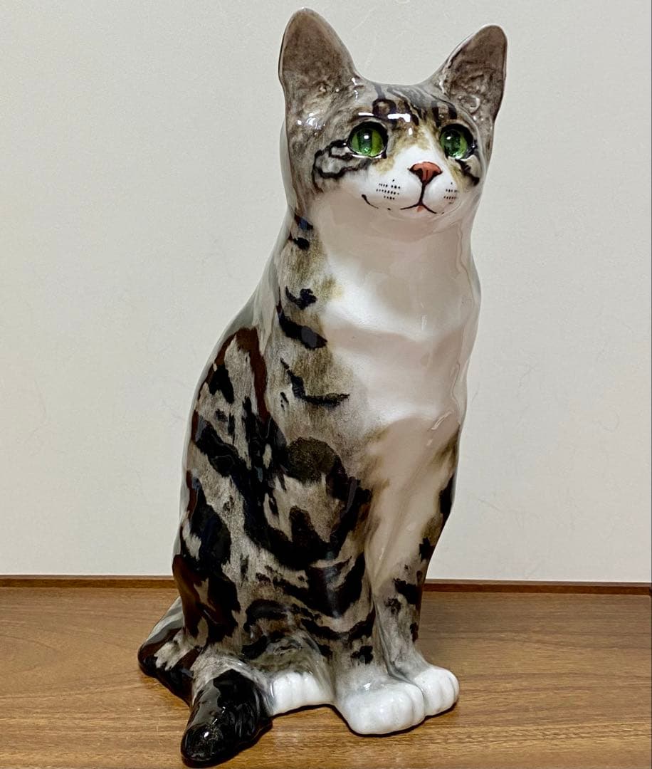 ウィンスタンレイキャット　ケンジントンキャット✨真緑の瞳✨激レア猫✨サイズ7❣️
