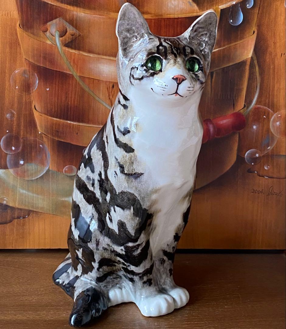 ウィンスタンレイキャット　ケンジントンキャット✨真緑の瞳✨激レア猫✨サイズ7❣️