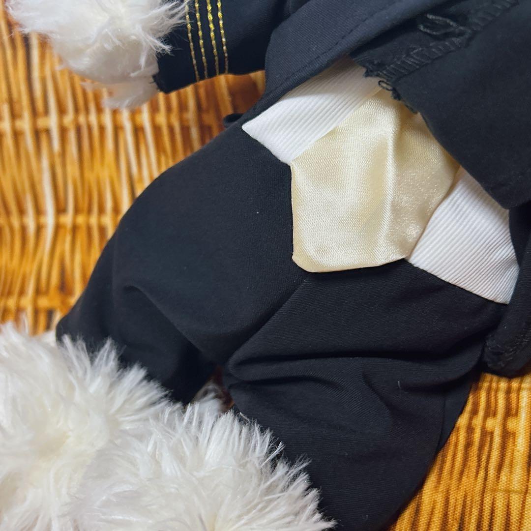 大韓航空 コリアンエアー パイロット 機長 制服 犬 ぬいぐるみ 飛行機