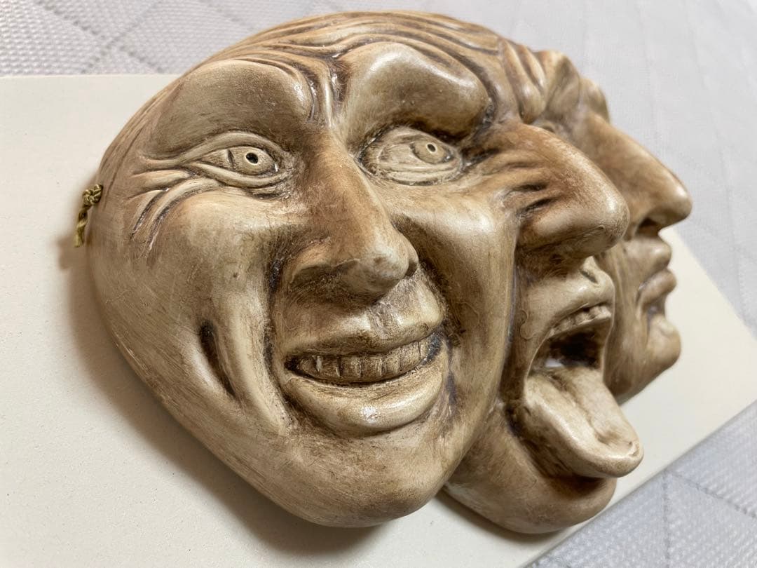 最終価格　早い者勝ち　一点物　壁掛け　オブジェ　陶器　ヴェネツィア　手作り