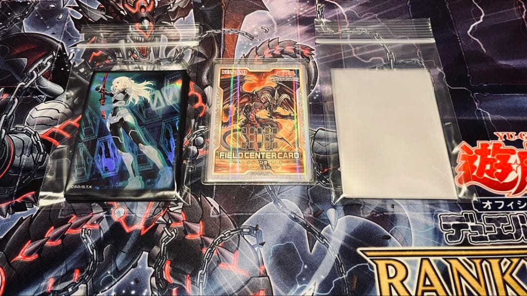 【遊戯王OCG】閃刀姫デッキ　3重スリーブ＋おまけ付き