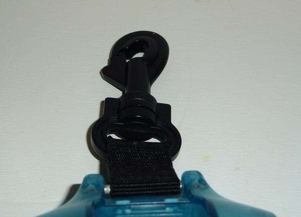 動作確認済！ディーアーク 本体 当時物 クリアブルー＆シルバー ストラップ付き