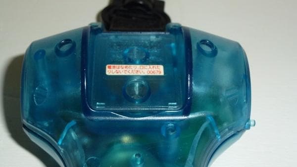 動作確認済！ディーアーク 本体 当時物 クリアブルー＆シルバー ストラップ付き