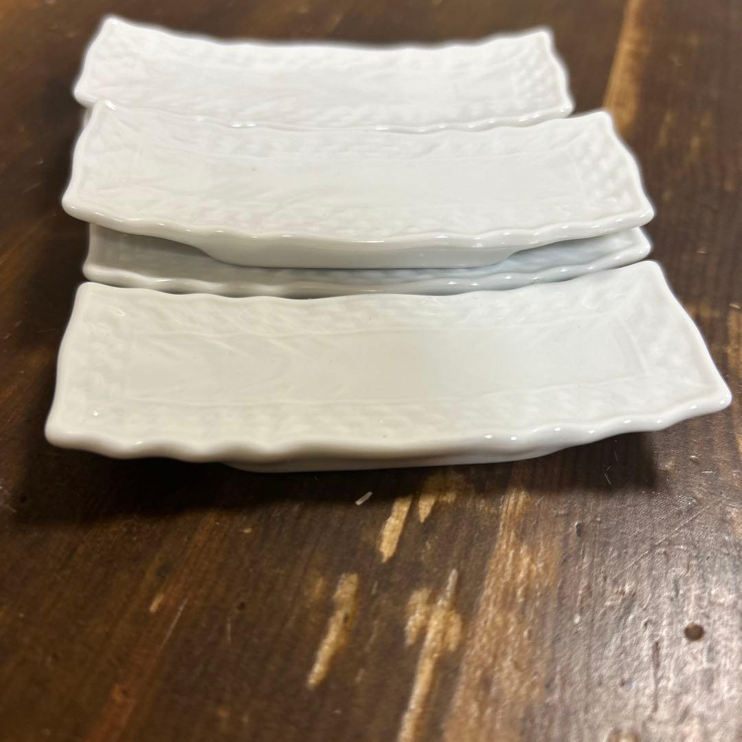 希少　レア　リチャードジノリ　ベッキオホワイト　ナイフレスト　カトラリー　5個