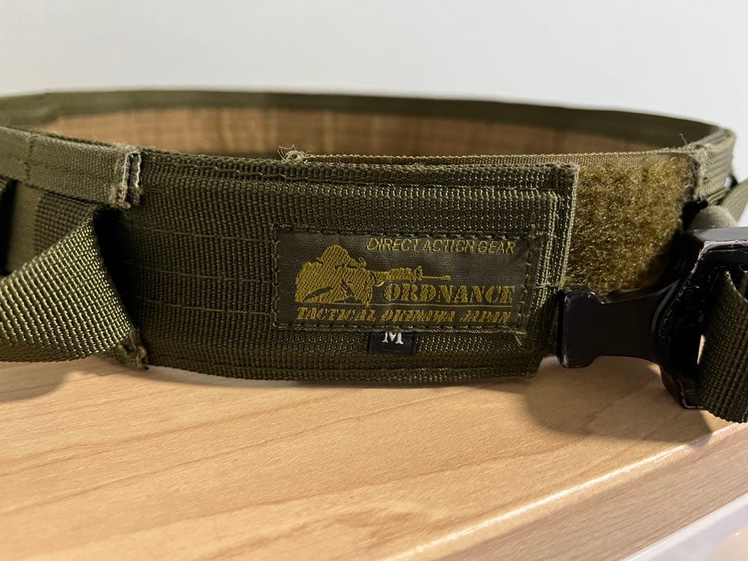 ORDNANCE タクティカルベルト Mサイズ オリーブドラブ