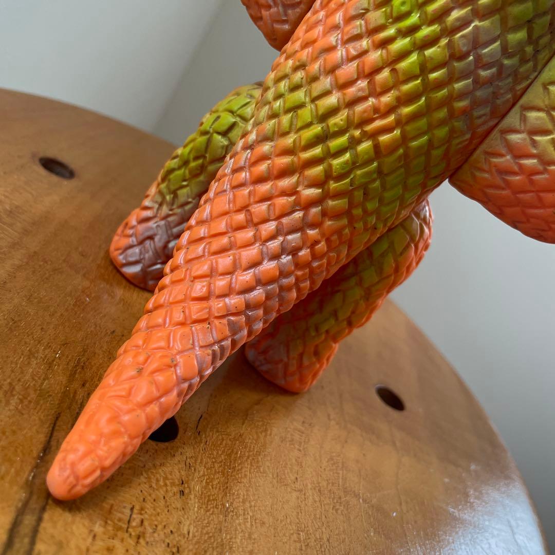 キングギドラ ブルマァク 1970当時物 ソフビ スタンダードサイズ