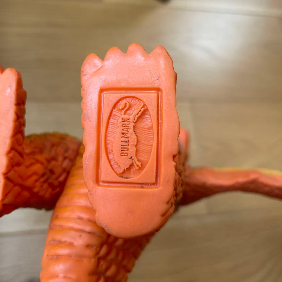 キングギドラ ブルマァク 1970当時物 ソフビ スタンダードサイズ