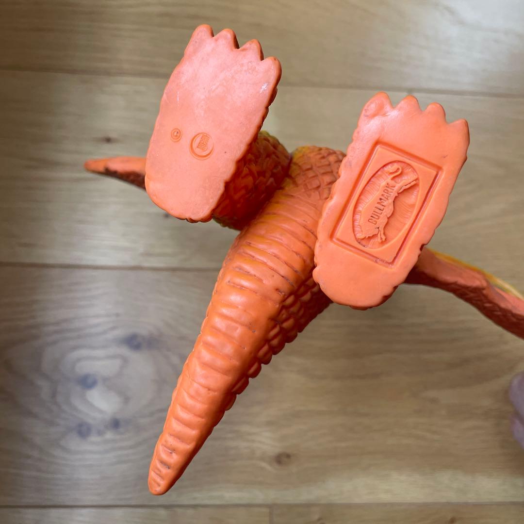 キングギドラ ブルマァク 1970当時物 ソフビ スタンダードサイズ