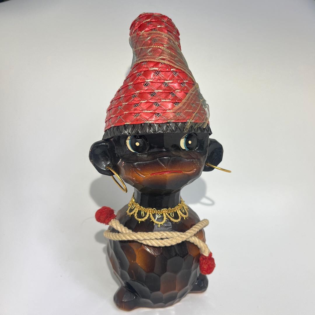 昭和レトロ クロンボ人形 貯金箱