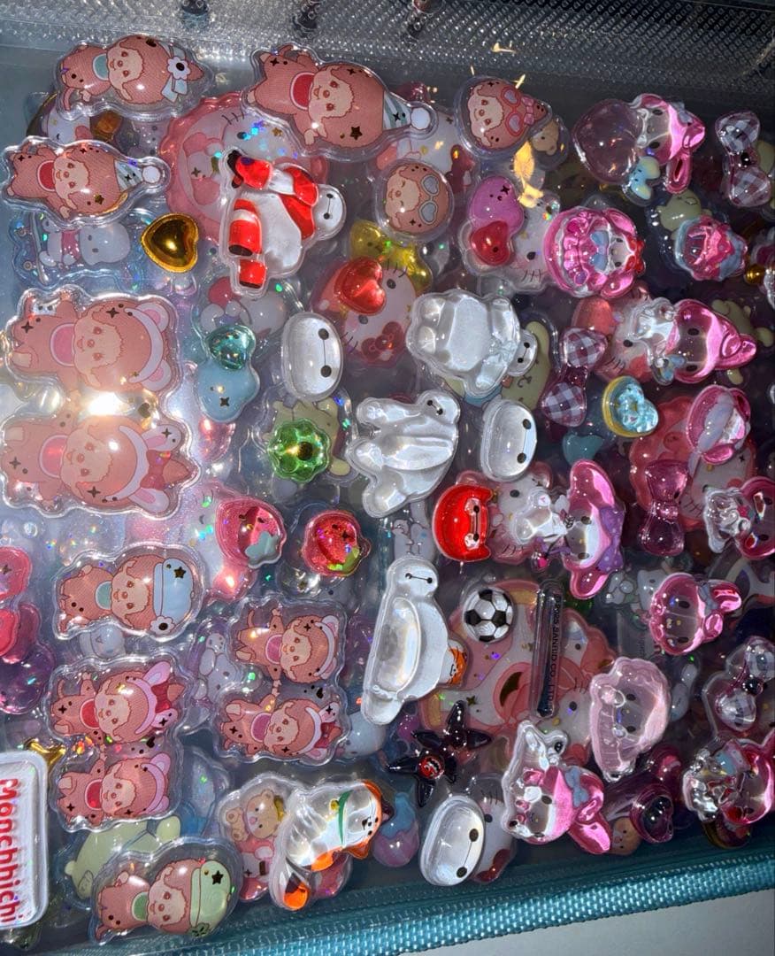 ディズニープチドロ サンリオボンボンドロップシールドデカシール帳完成品❤︎