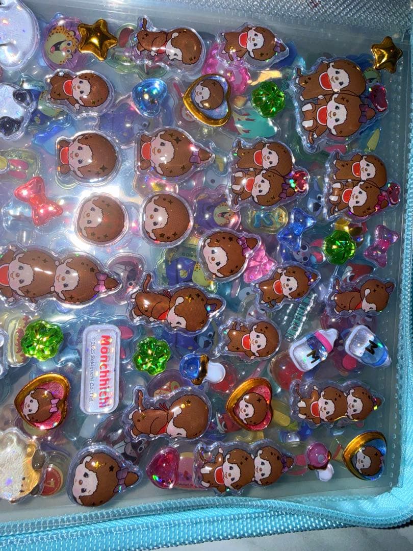 ディズニープチドロ サンリオボンボンドロップシールドデカシール帳完成品❤︎