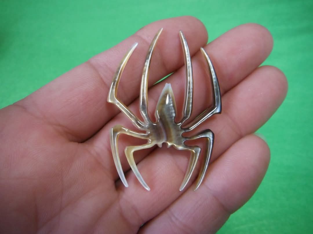 #ハンドメイドシルバーペンダントトップ　スパイダー